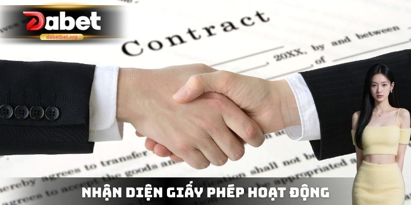 Nhận diện giấy phép hoạt động